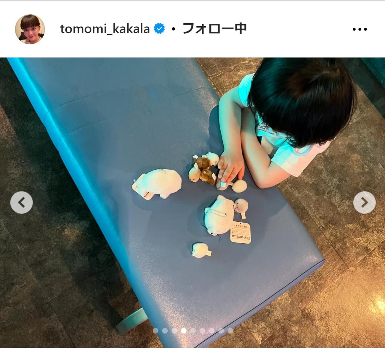 華原朋美のインスタグラムから