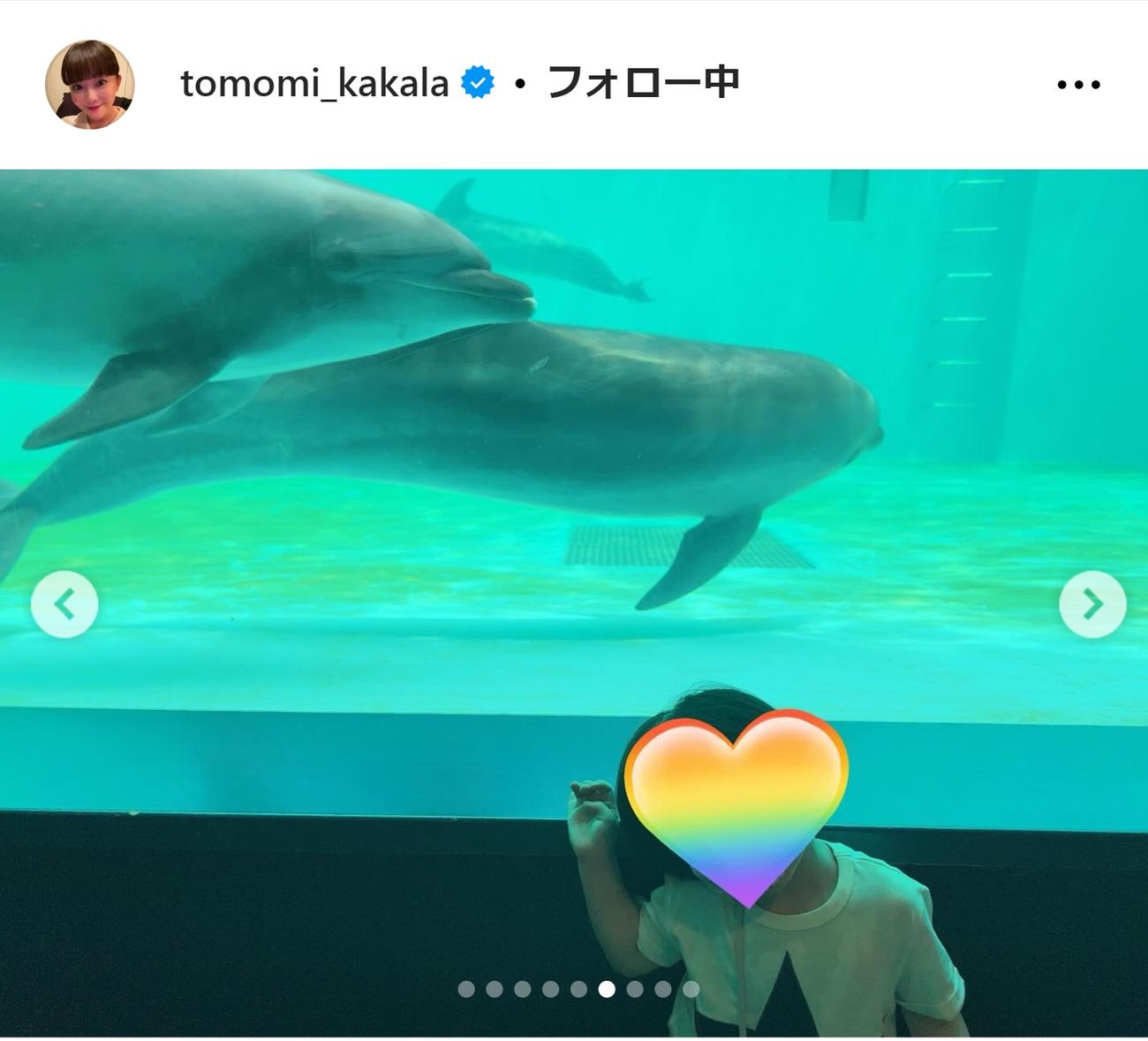 華原朋美のインスタグラムから