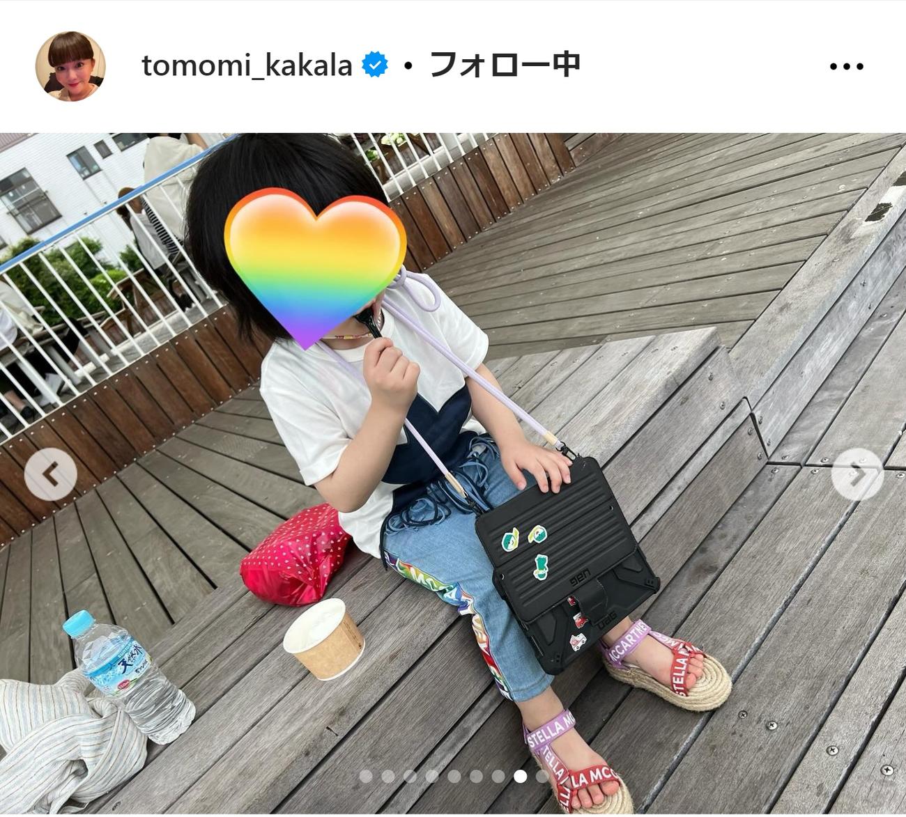 華原朋美のインスタグラムから