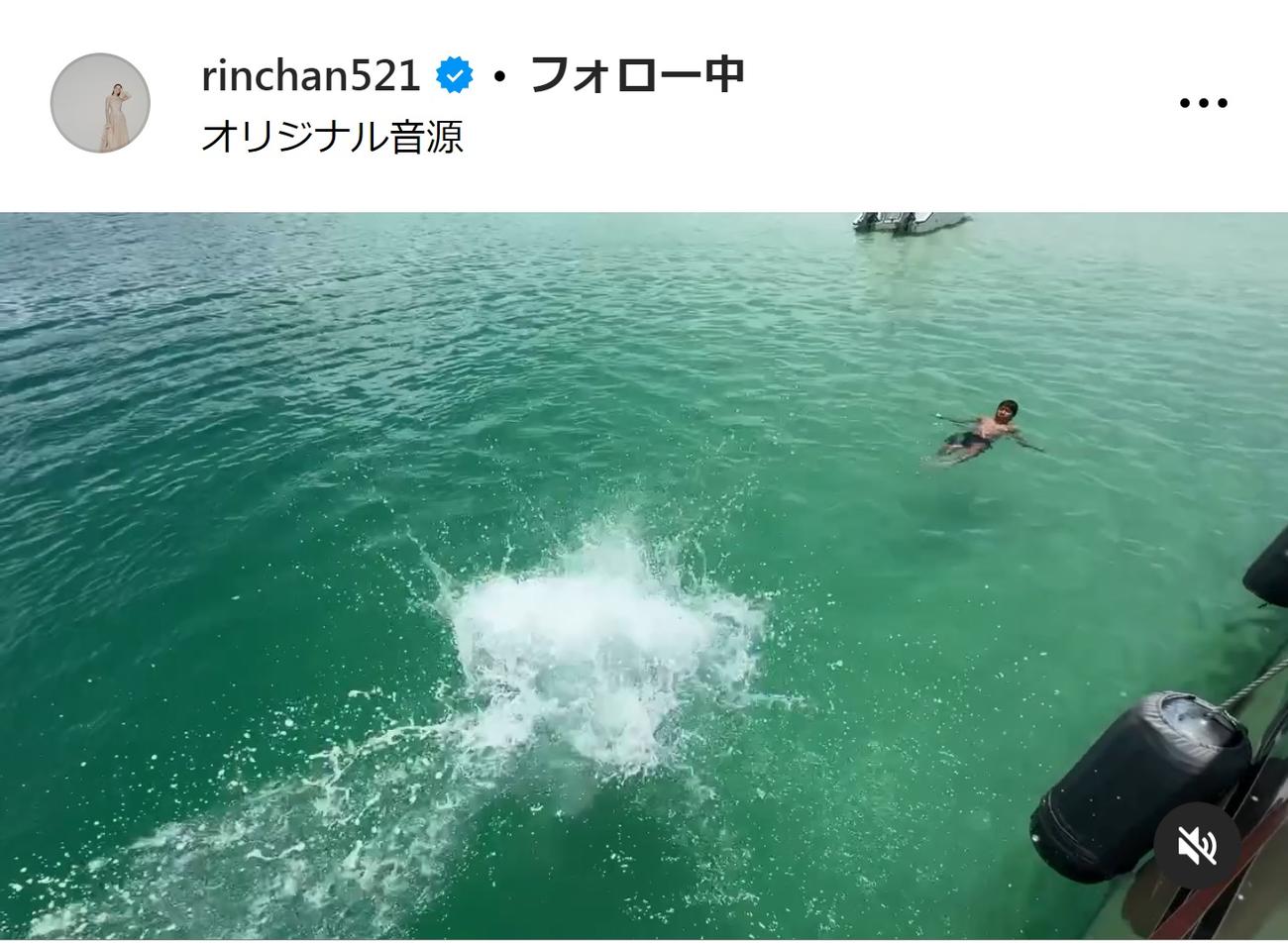 梨花のインスタグラムから