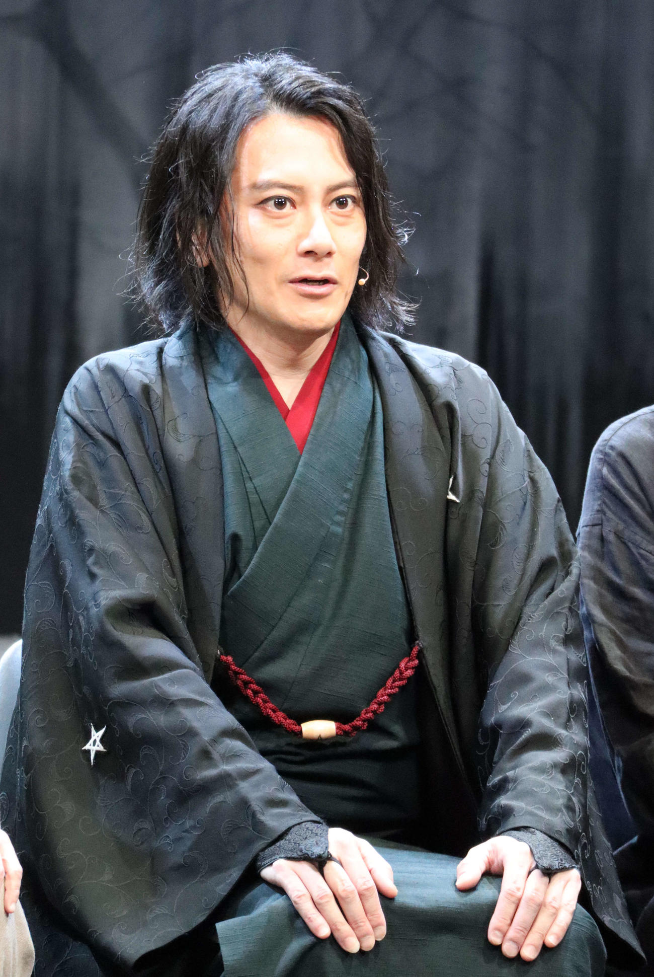 ミュージカル「鉄鼠の檻」の取材会に出席した小西遼生