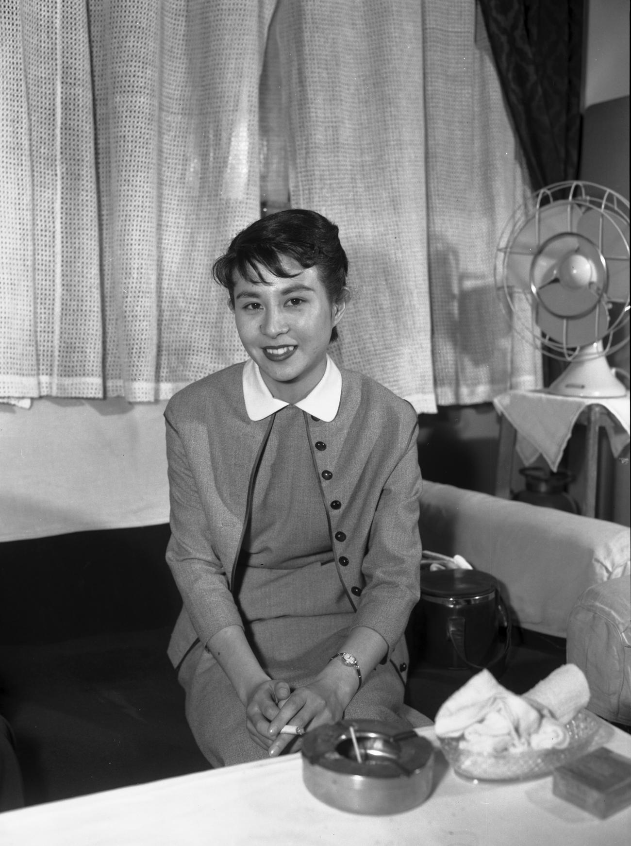 久我美子さん（1954年6月17日）