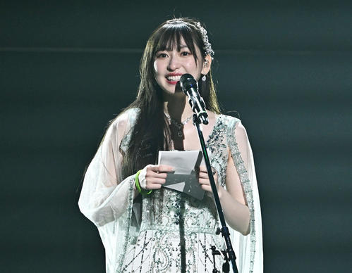 Juice＝Juice卒業の植村あかり、10分弱読んだ手紙の中身は一言のみ、ファンどよめく