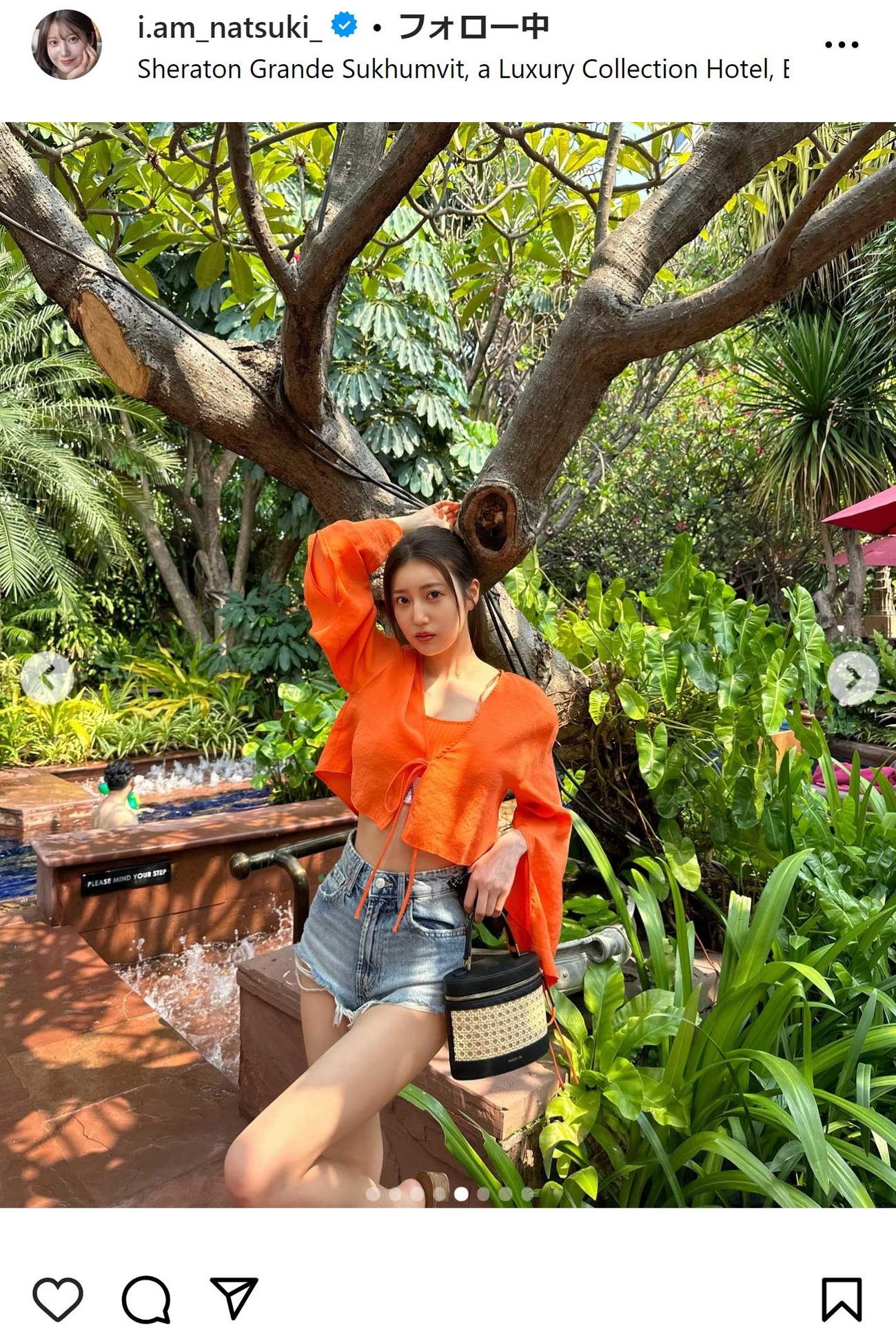 阿部なつきのインスタグラムから