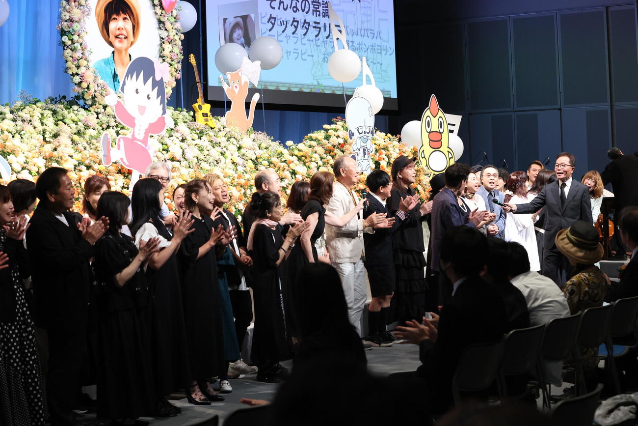 「TARAちゃんありがとうの会」では参列者によって番組の楽曲が歌われた