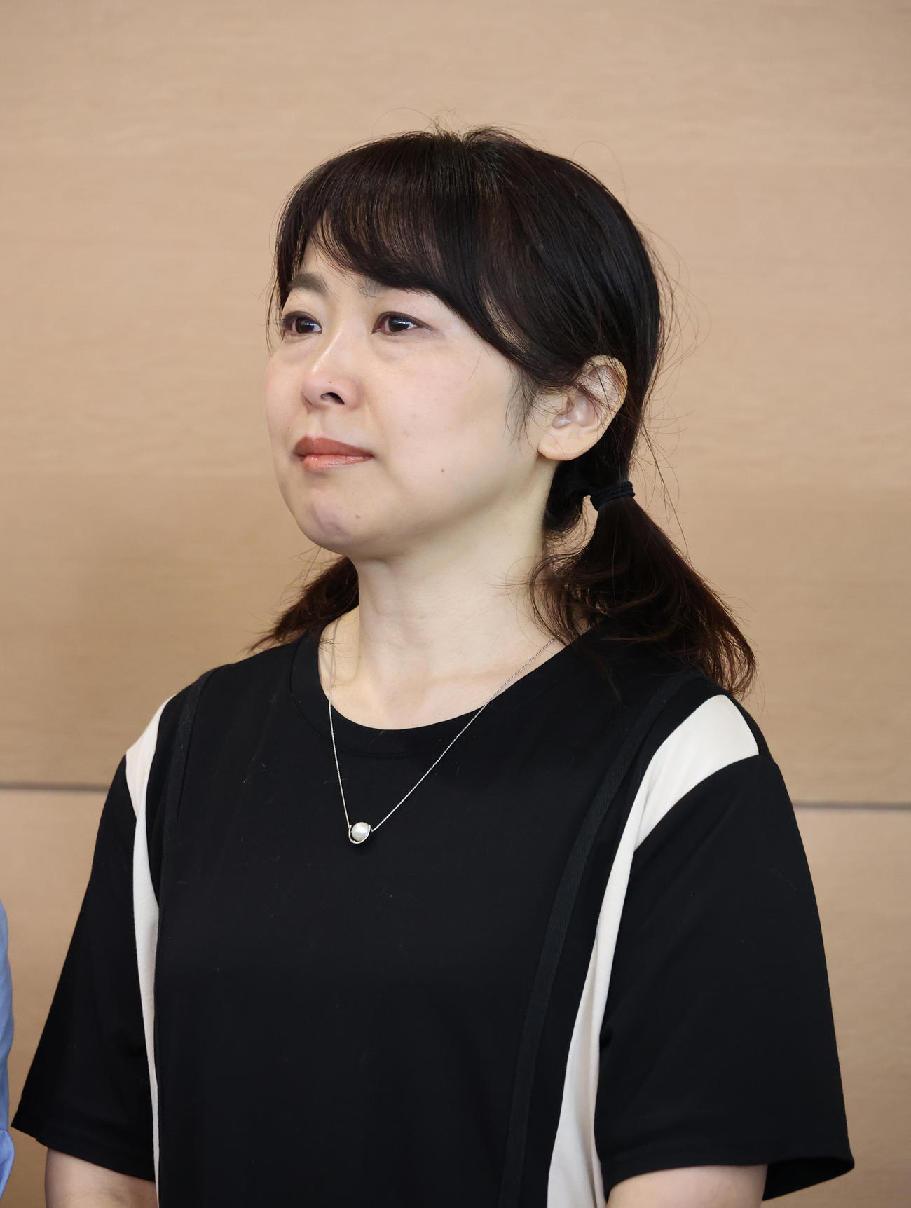 TARAKOさんとの思い出を語るさきこ役豊嶋真千子（撮影・中島郁夫）