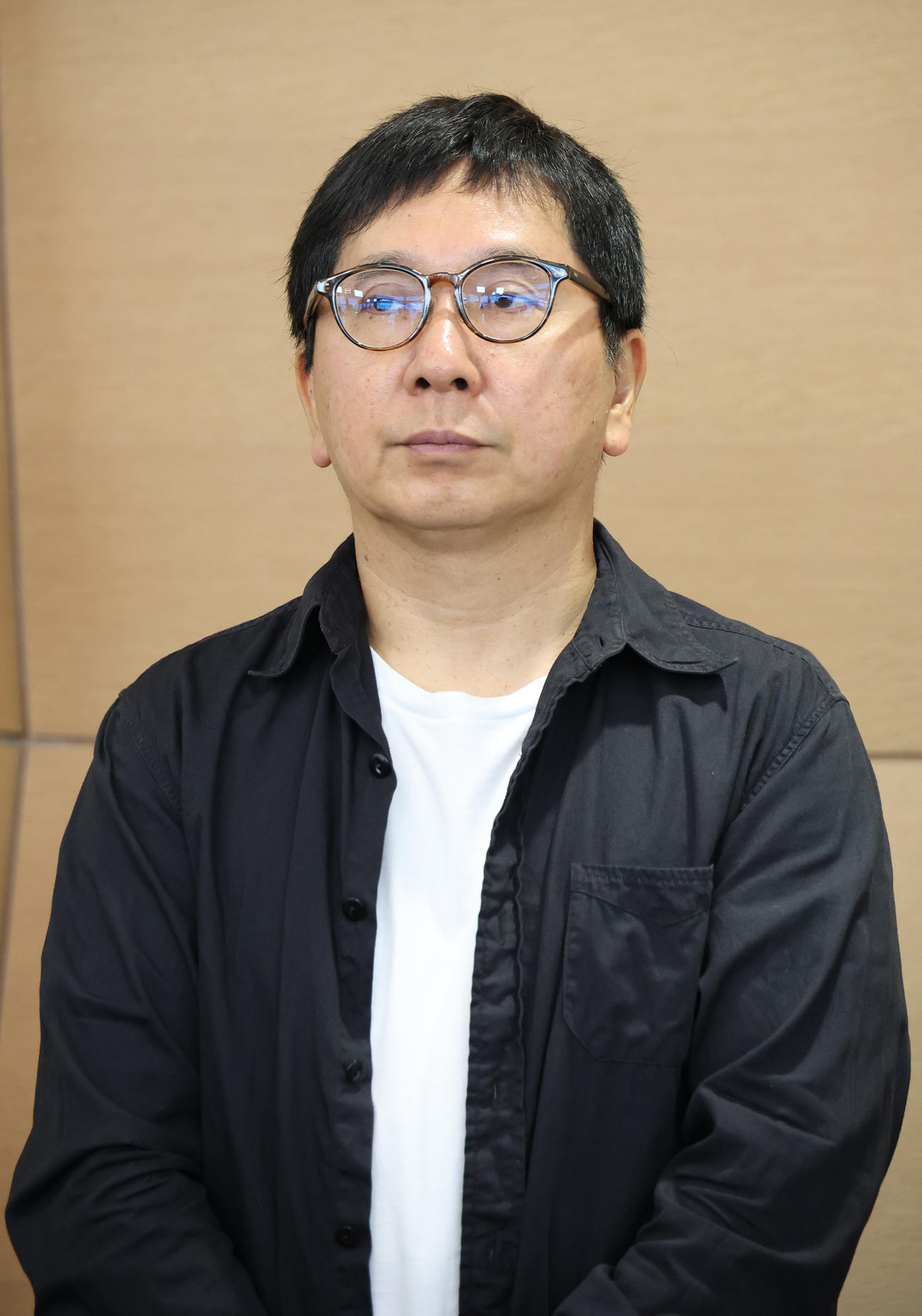 TARAKOさんとの思い出を語る田中裕二（撮影・中島郁夫）