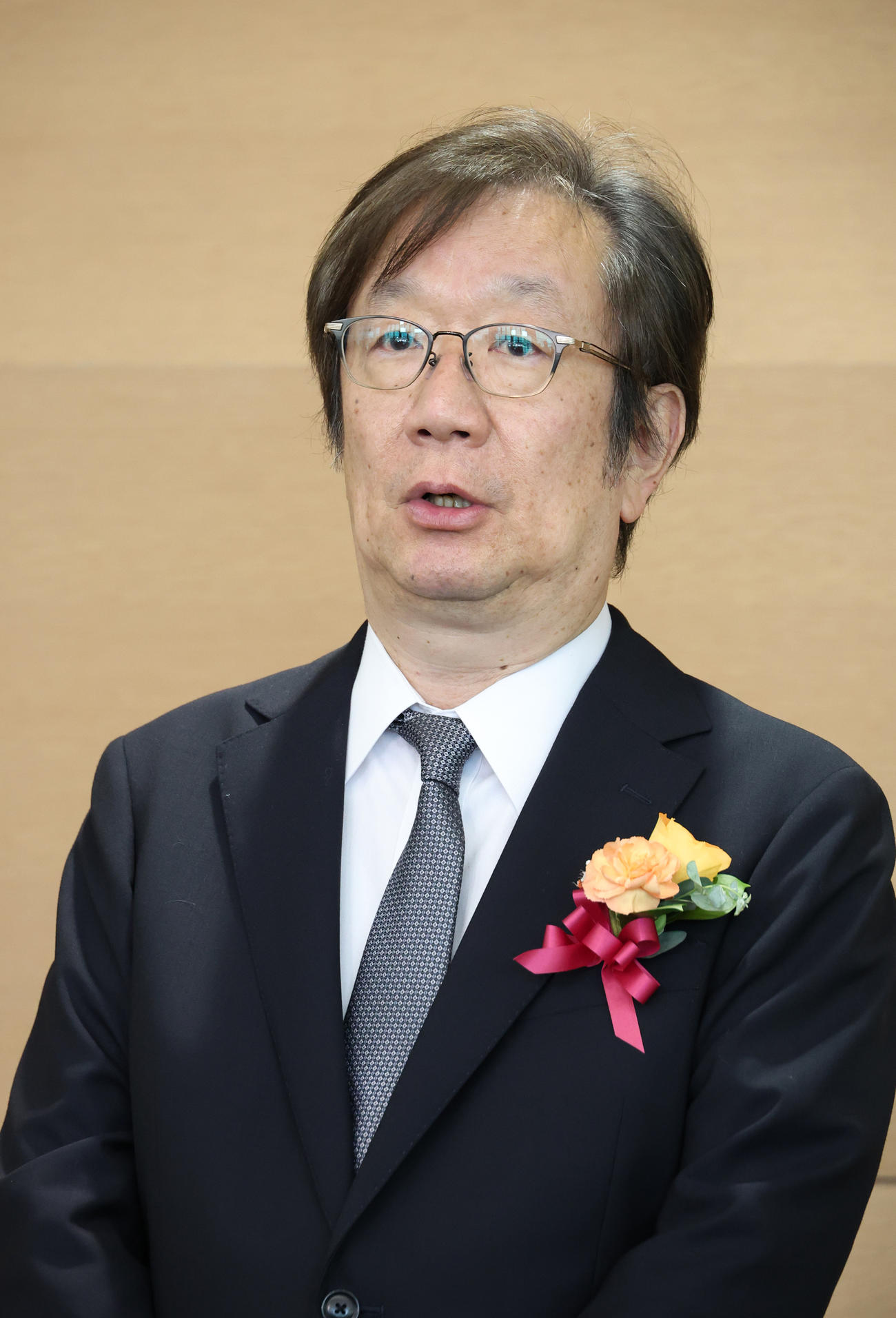 TARAKOさんとの思い出を語る木原実気象予報士（撮影・中島郁夫）