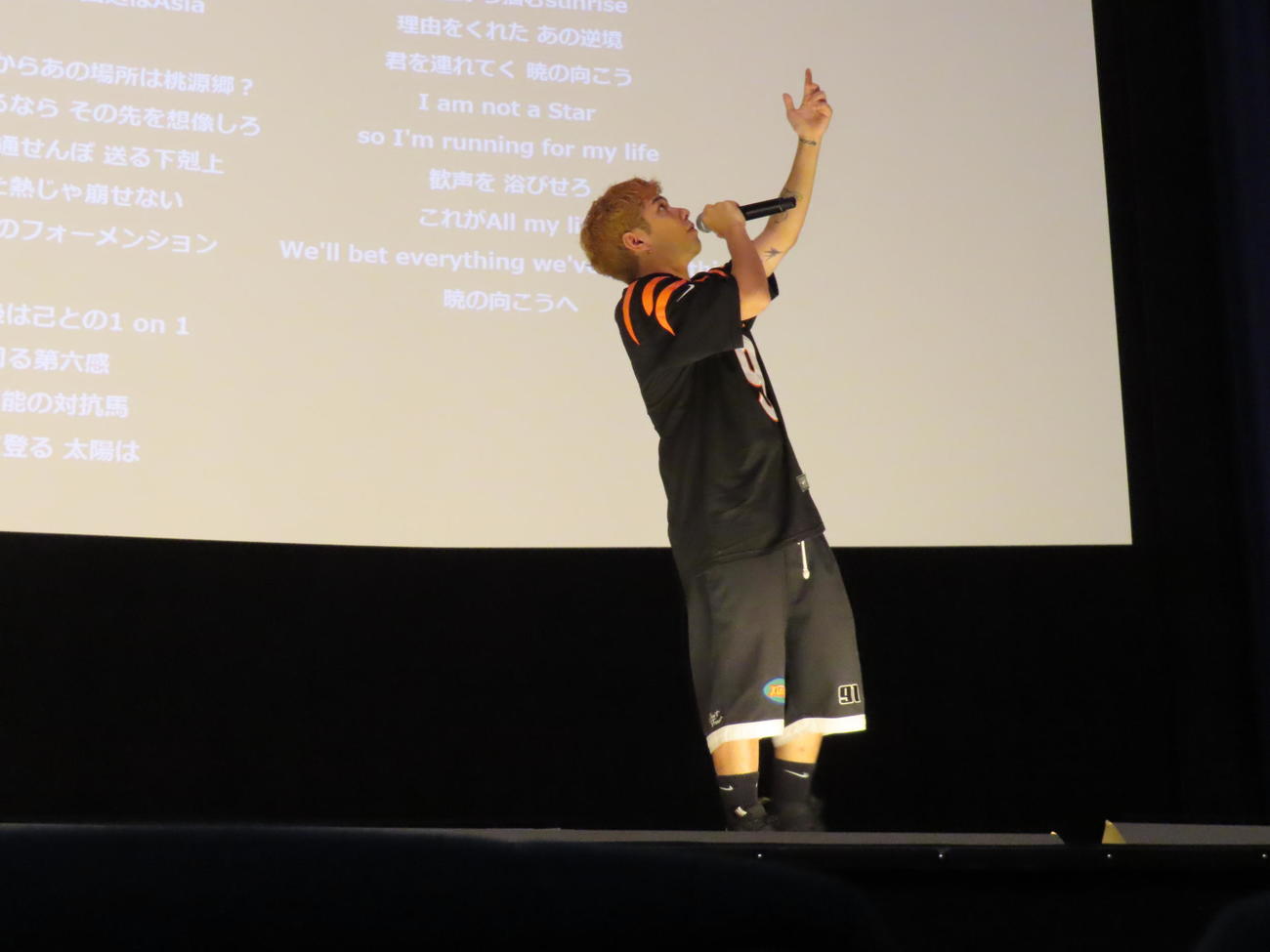 映画「BELIEVE　日本バスケを諦めなかった男たち」のスペシャルイベントに出席したRude－α