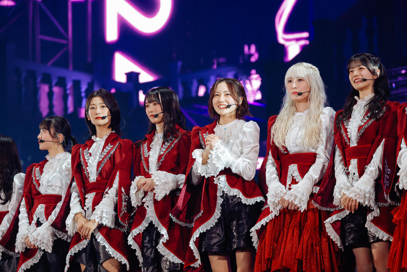 全国ツアーファイナルの東京ドーム公演を開催した櫻坂46（撮影・上山陽介氏）