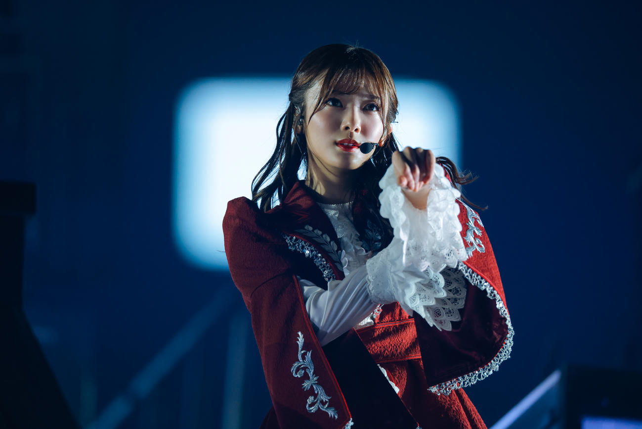 全国ツアーファイナルの東京ドーム公演でパフォーマンスする櫻坂46（撮影・上山陽介氏）