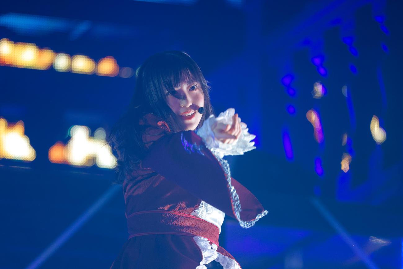 全国ツアーファイナルの東京ドーム公演でパフォーマンスする櫻坂46（撮影・上山陽介氏）