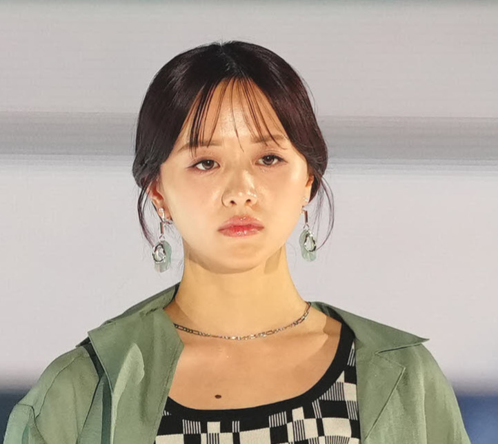 「Rakuten GirlsAward 2024 S／S」に登場する森香澄（撮影・江口和貴）