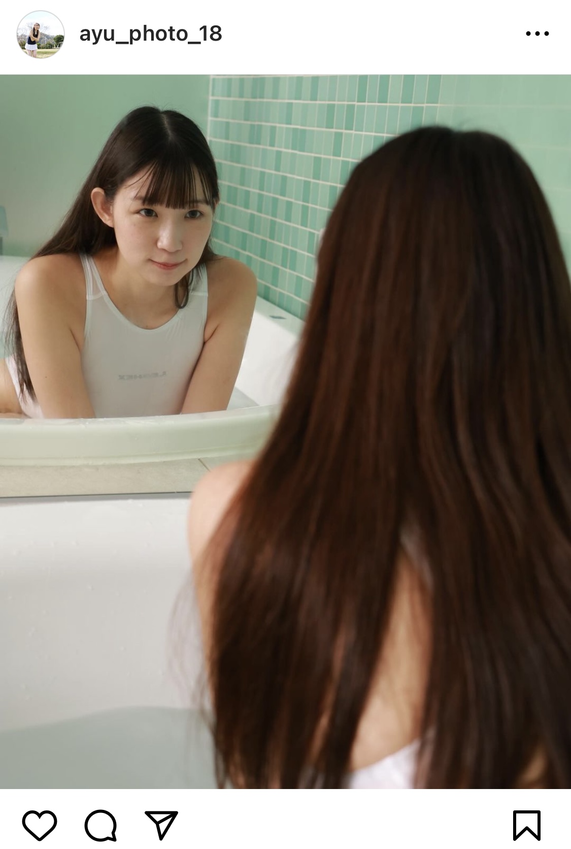 波崎天結インスタグラムから