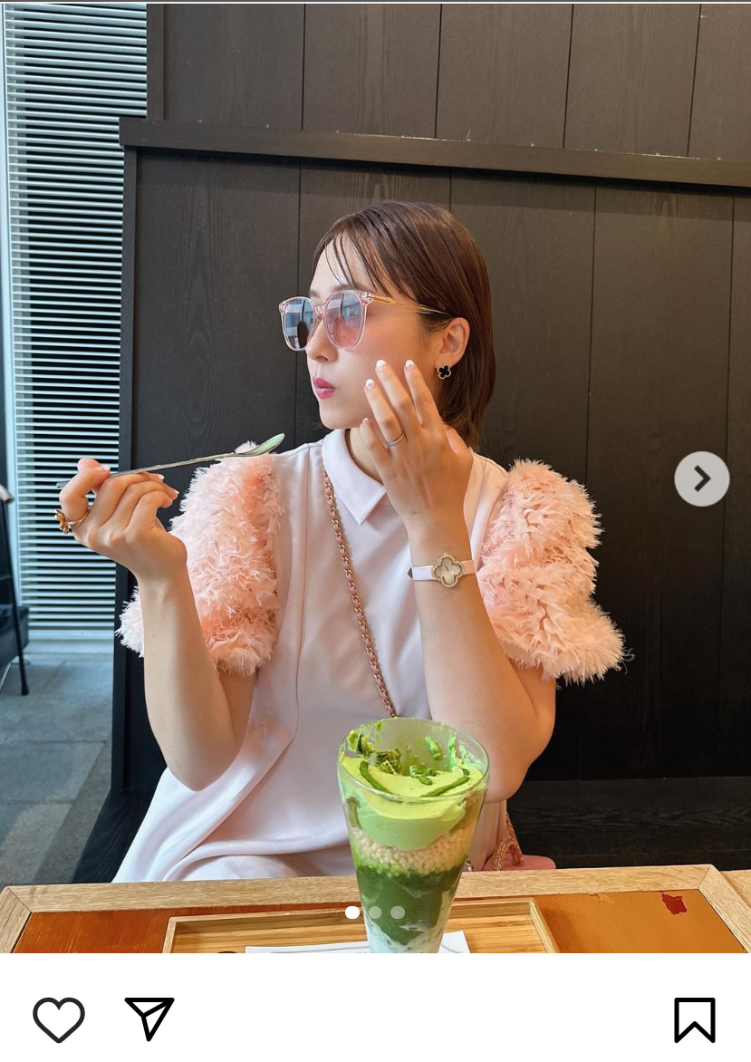 衛藤美彩のインスタグラムから