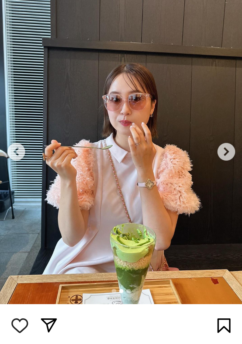 衛藤美彩のインスタグラムから