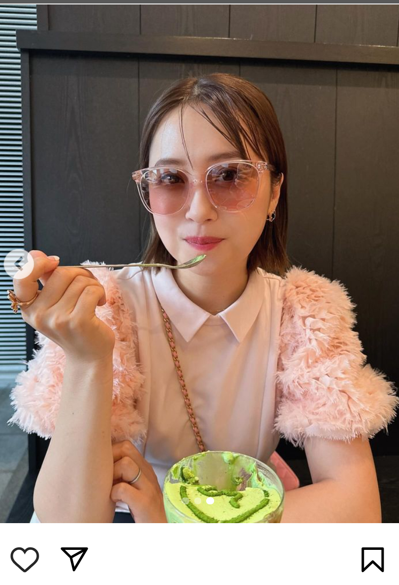 衛藤美彩のインスタグラムから
