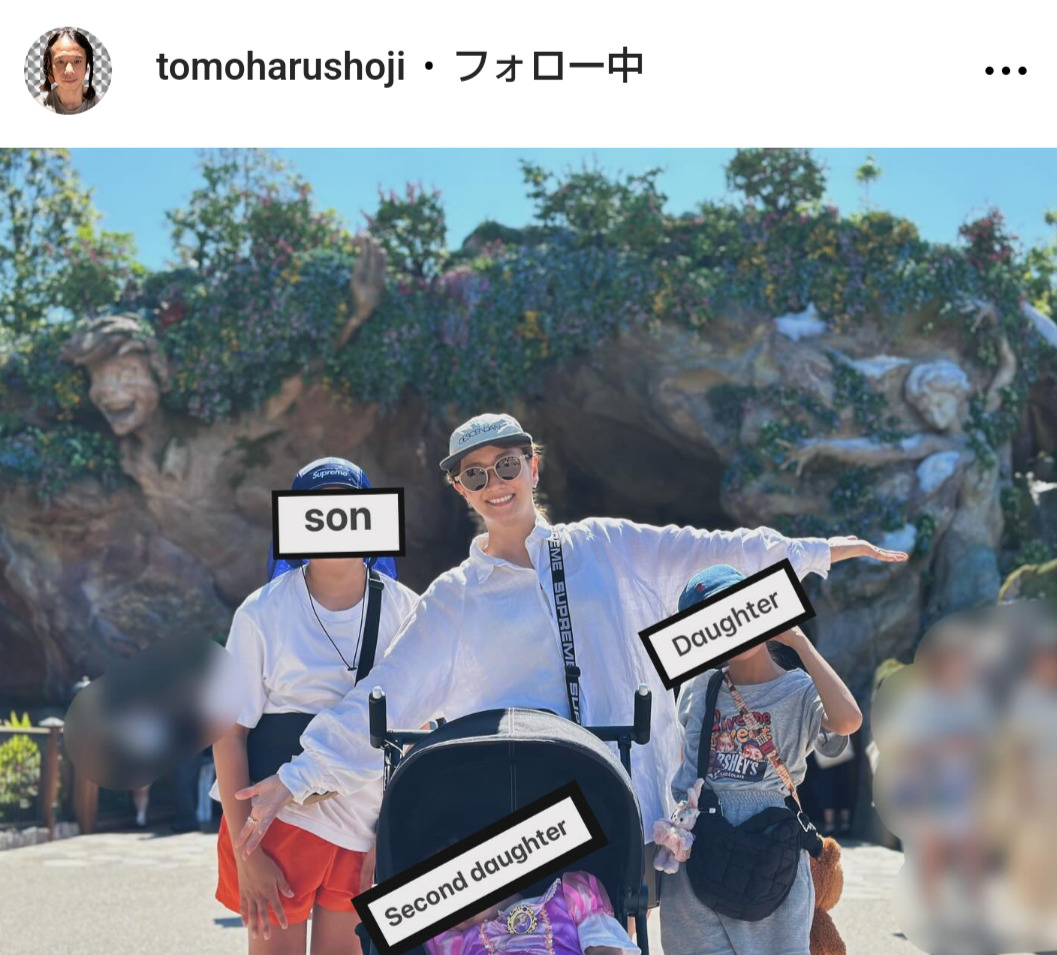 庄司智春のインスタグラムから