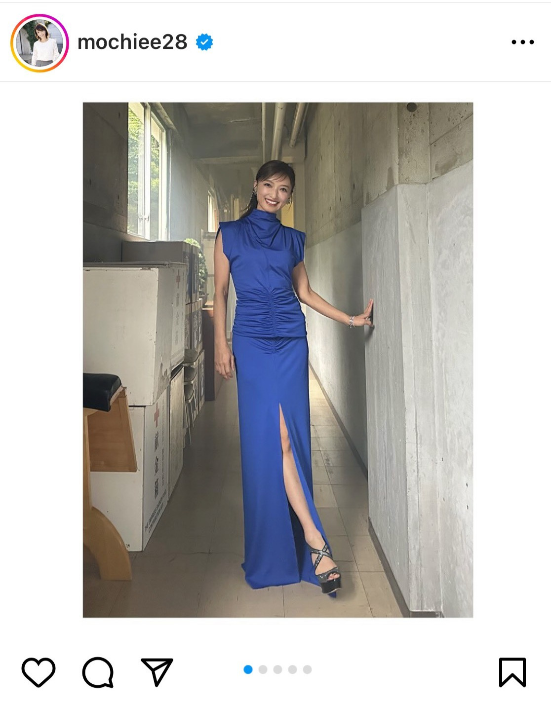望月理恵のインスタグラムから