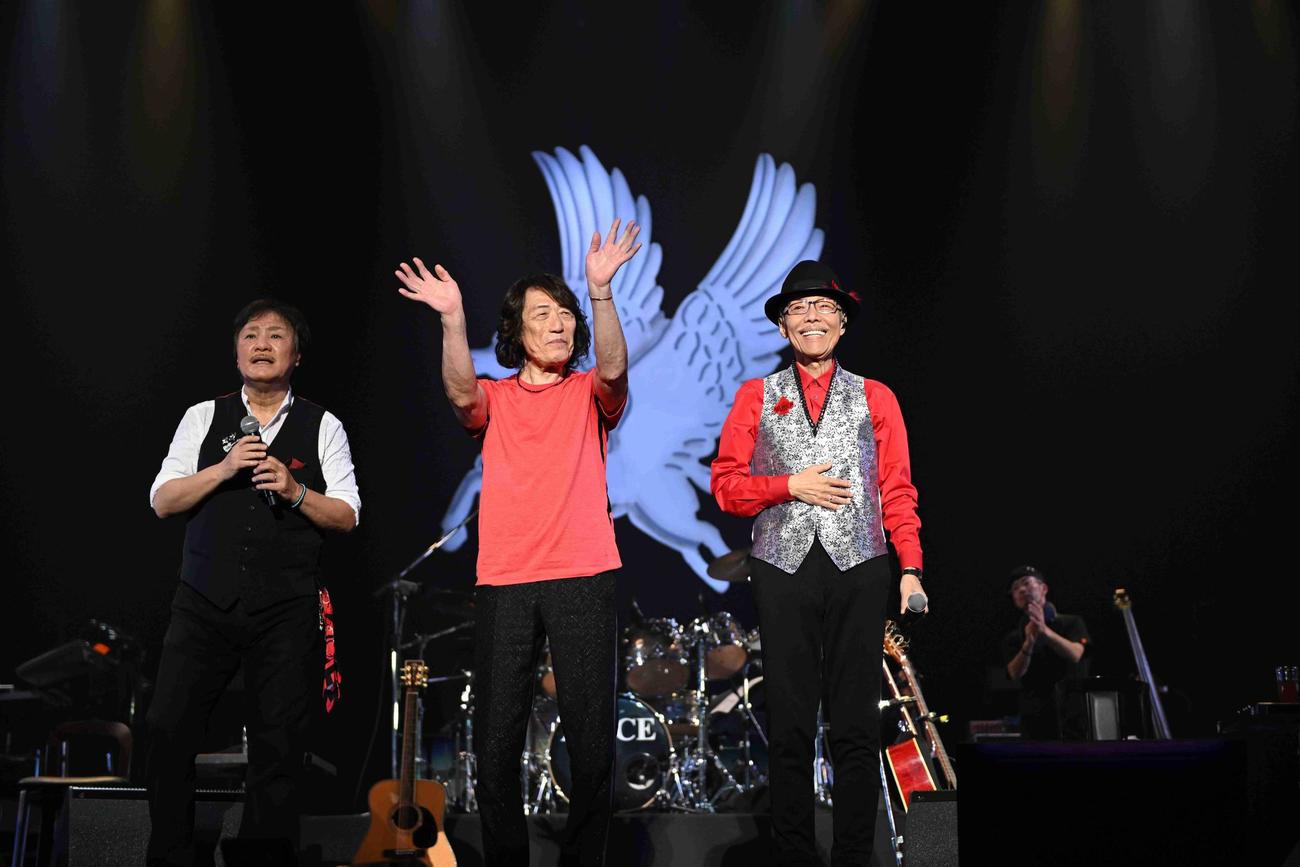 2022年11月17日、50周年記念ライブ「ALICE GREAT 50 BEGINNING 2022」を有明アリーナで開催した時のアリス