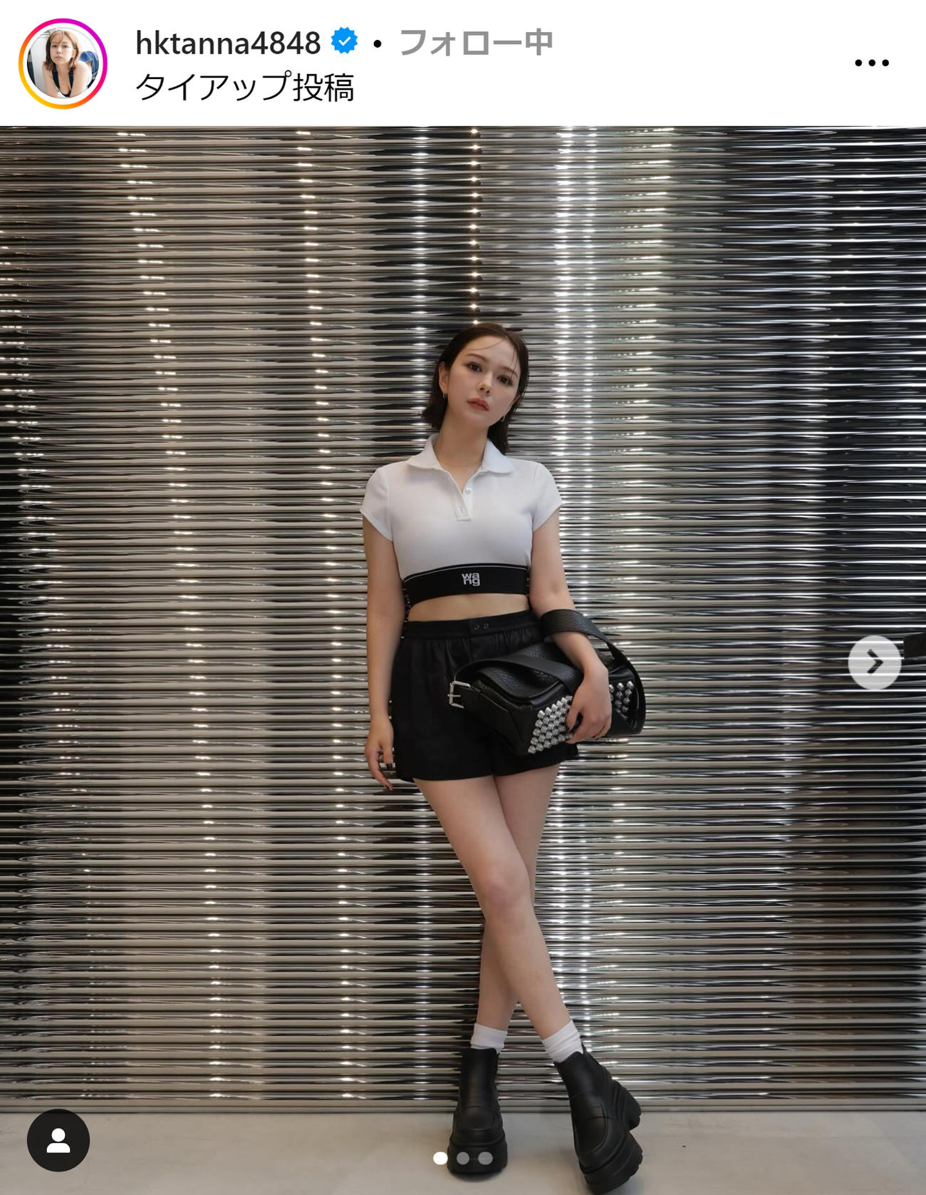 村重杏奈のインスタグラムから