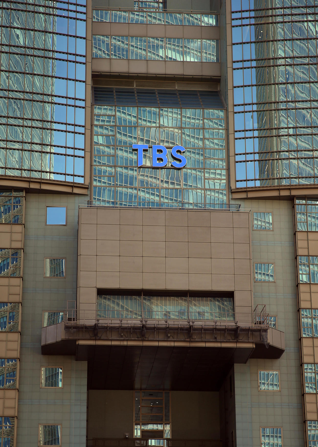 TBSテレビ本社（2020年5月撮影）