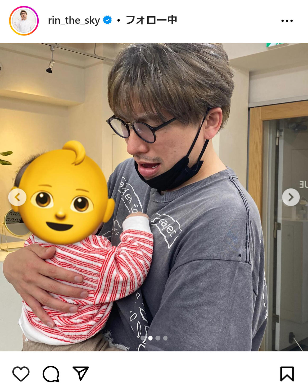 りんたろー。のインスタグラムから