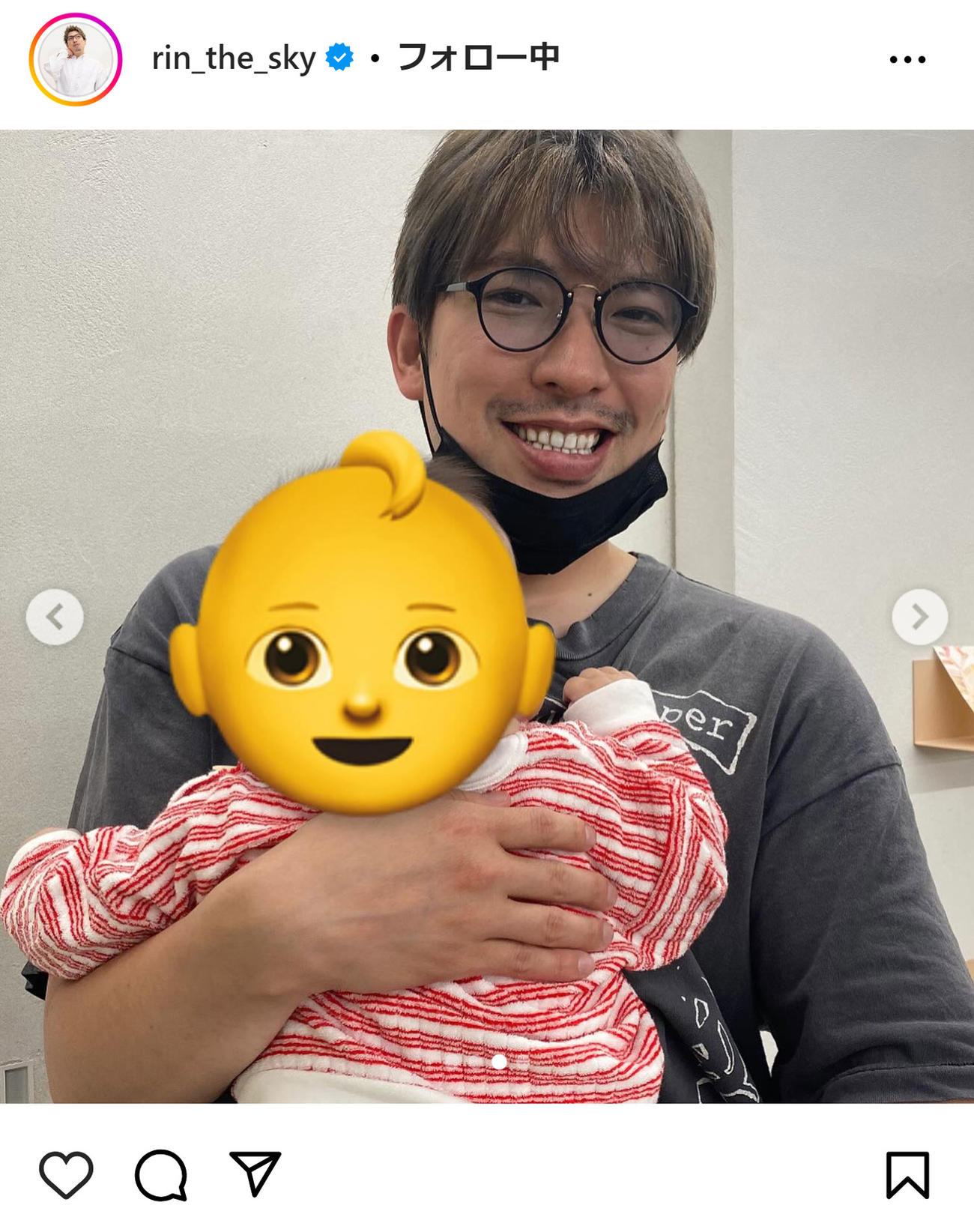りんたろー。のインスタグラムから
