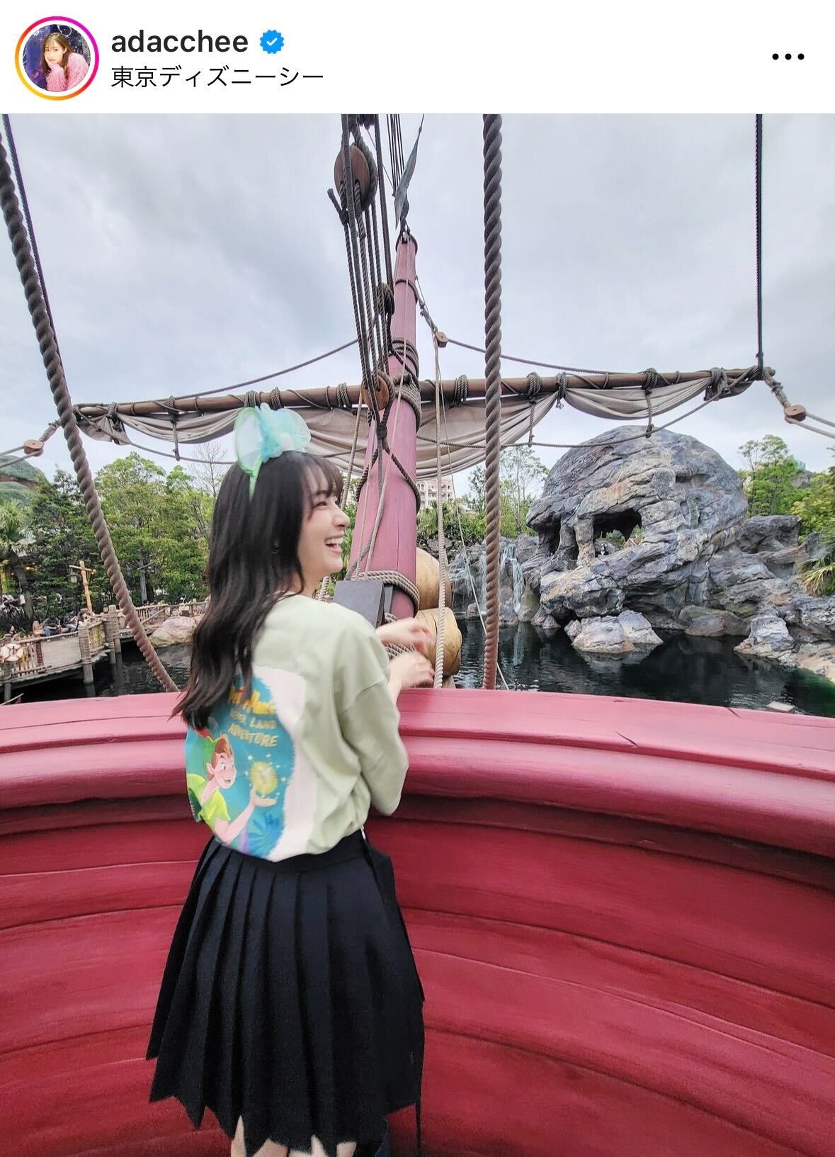 足立梨花のインスタグラムから