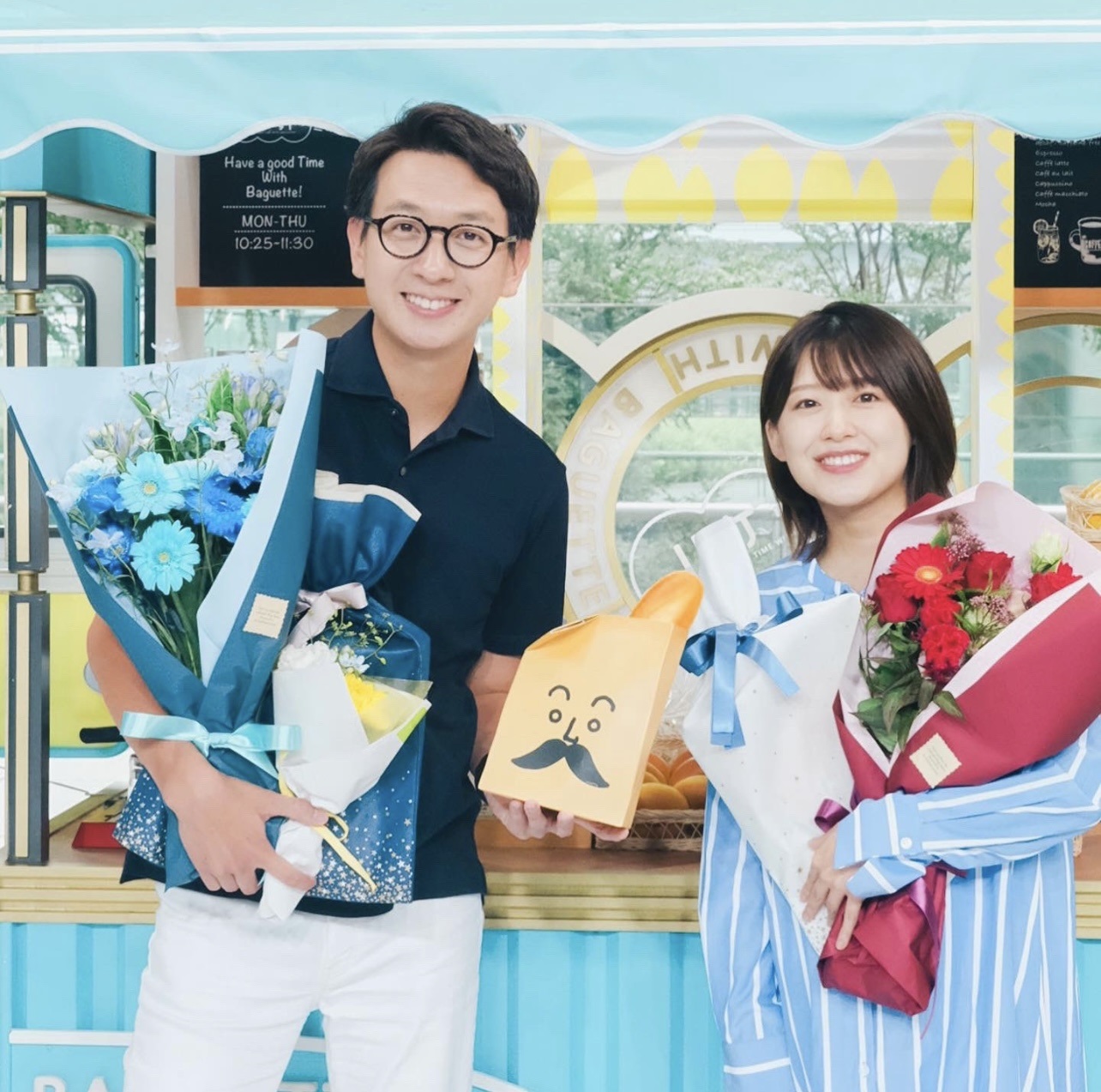 （日本テレビ平松修造アナウンサーのXから）