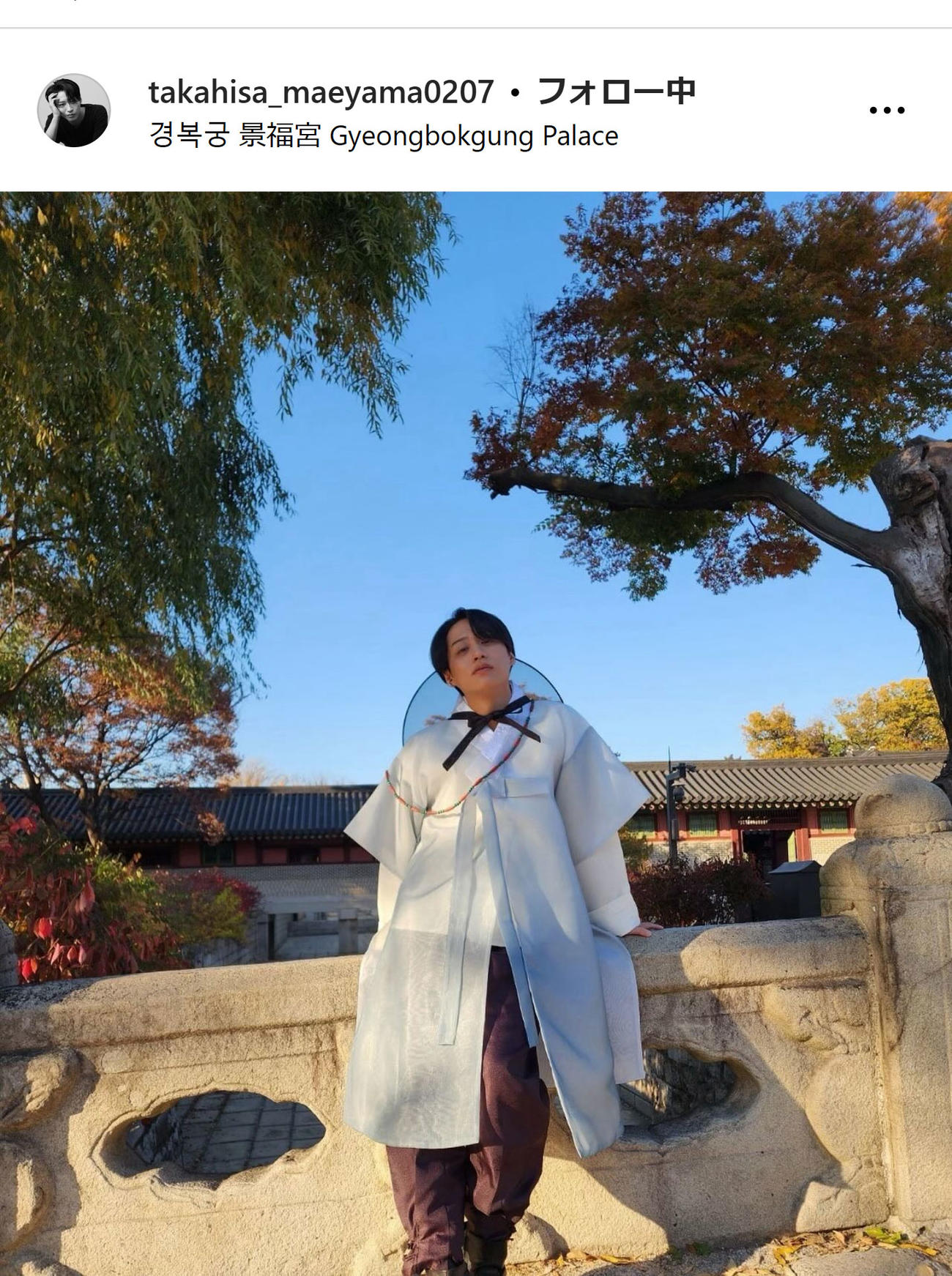 前山剛久さんのインスタグラムから