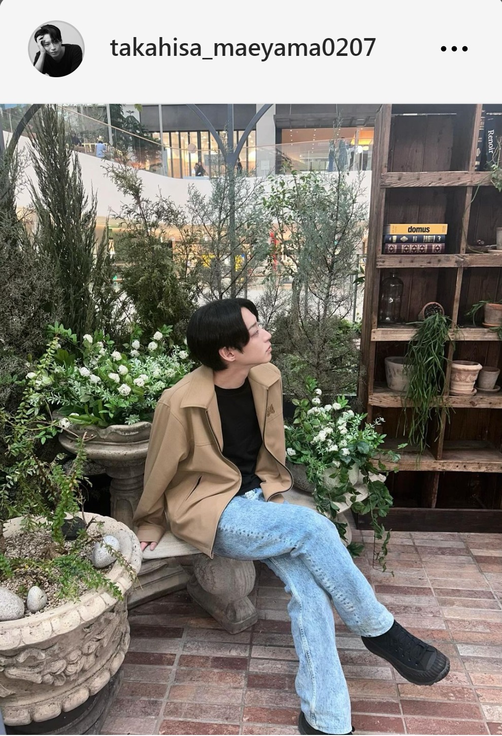 前山剛久のインスタグラムから