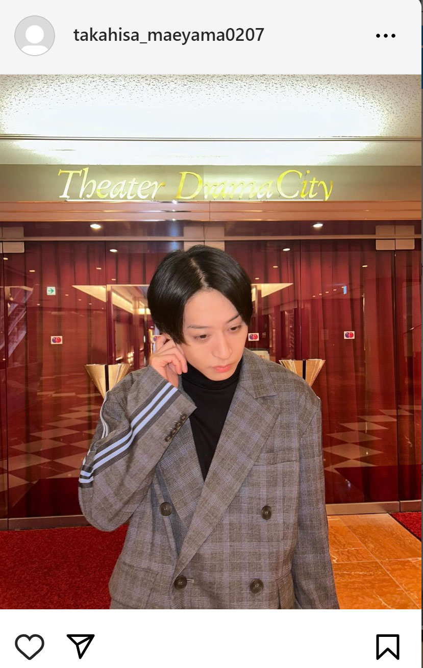 前山剛久さんのインスタグラムから