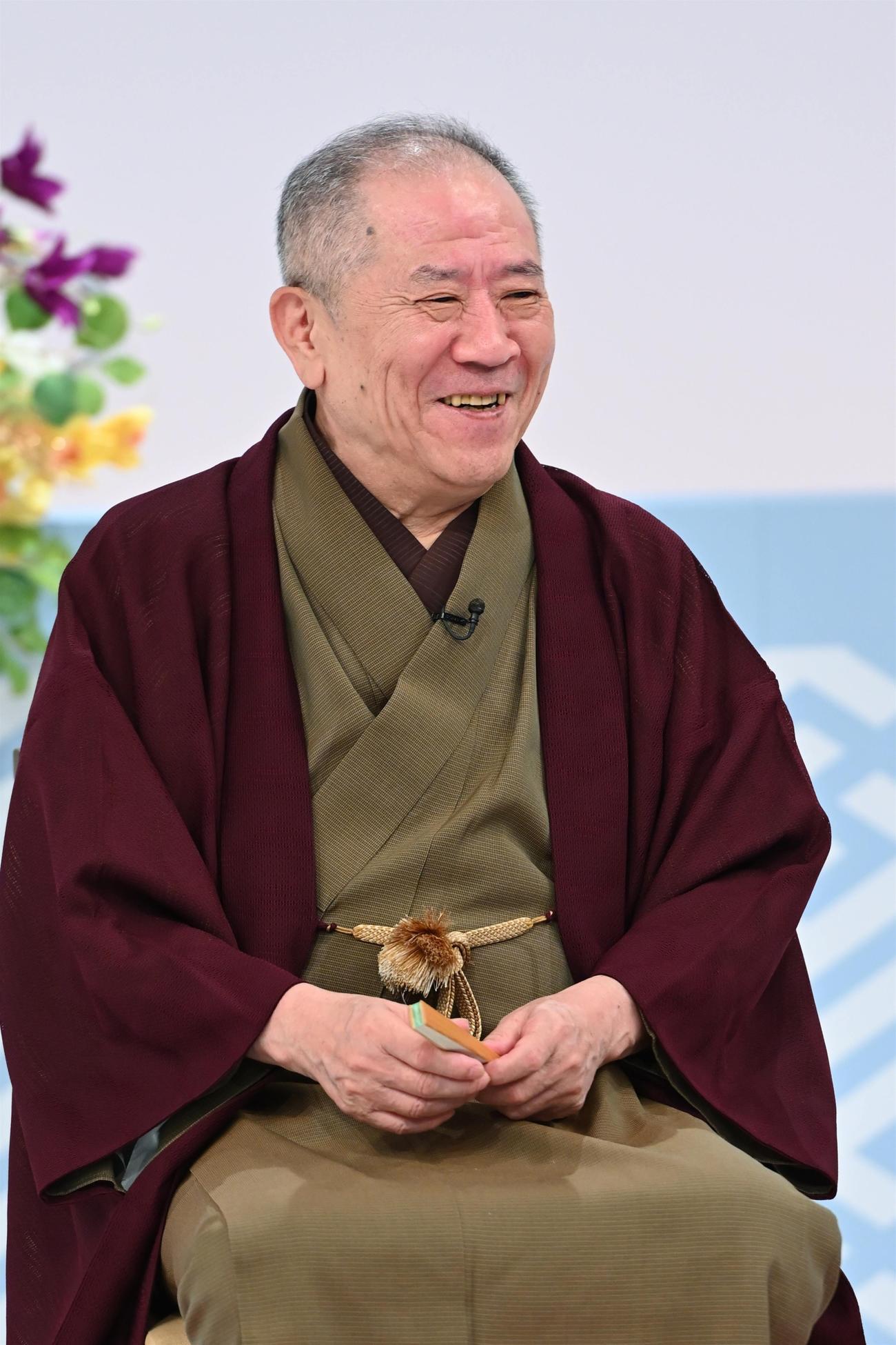 20年7月26日放送分の「らくごのお時間」に出演した桂ざこばさん（C）MBS