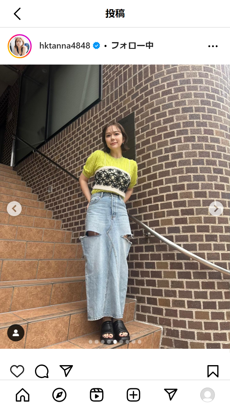 村重杏奈のインスタグラムから