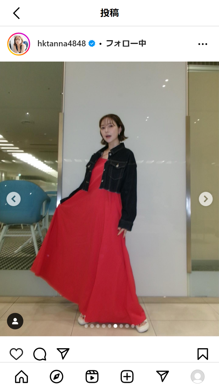 村重杏奈のインスタグラムから