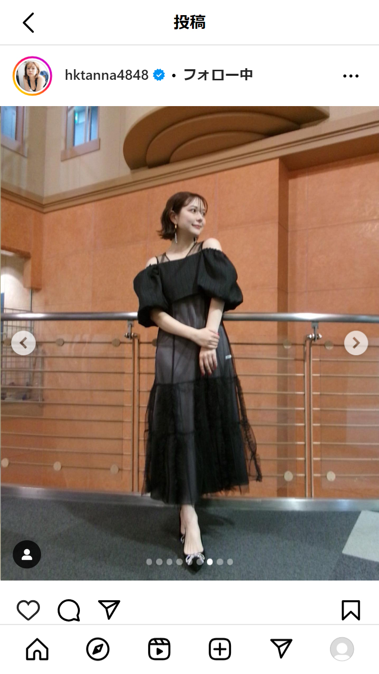 村重杏奈のインスタグラムから