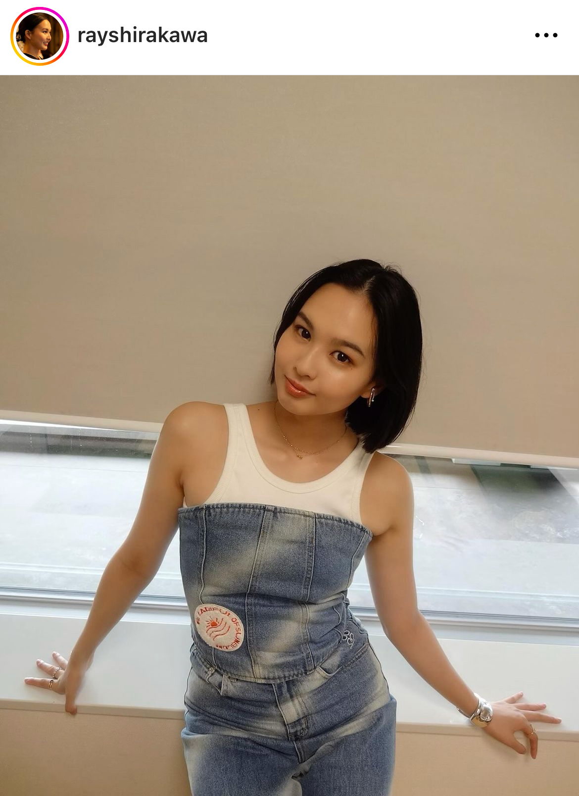 白河れいのインスタグラムから