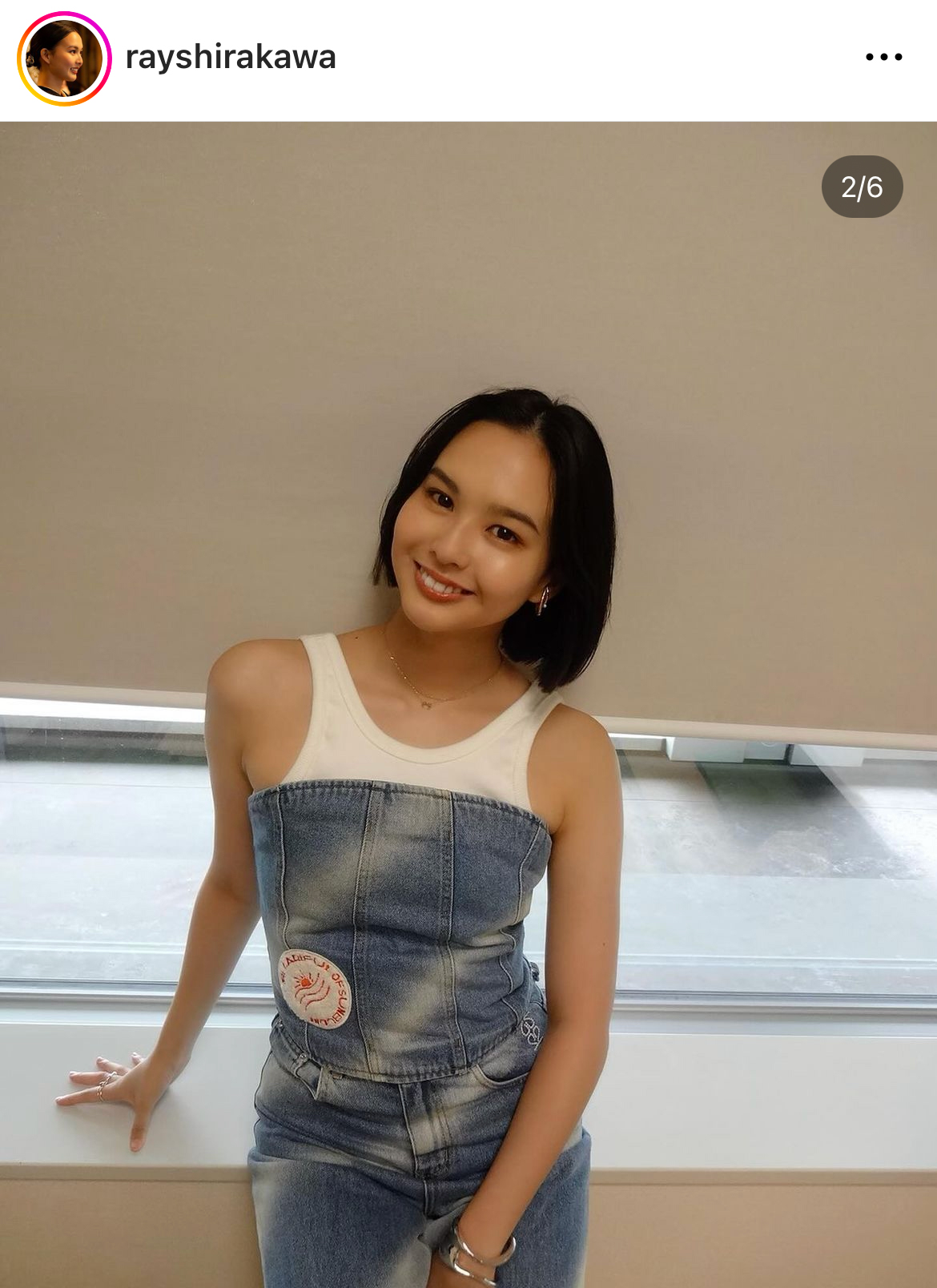 白河れいのインスタグラムから