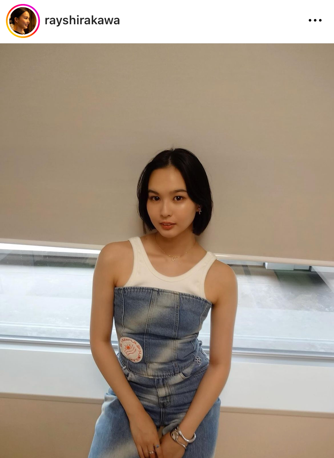 白河れいのインスタグラムから