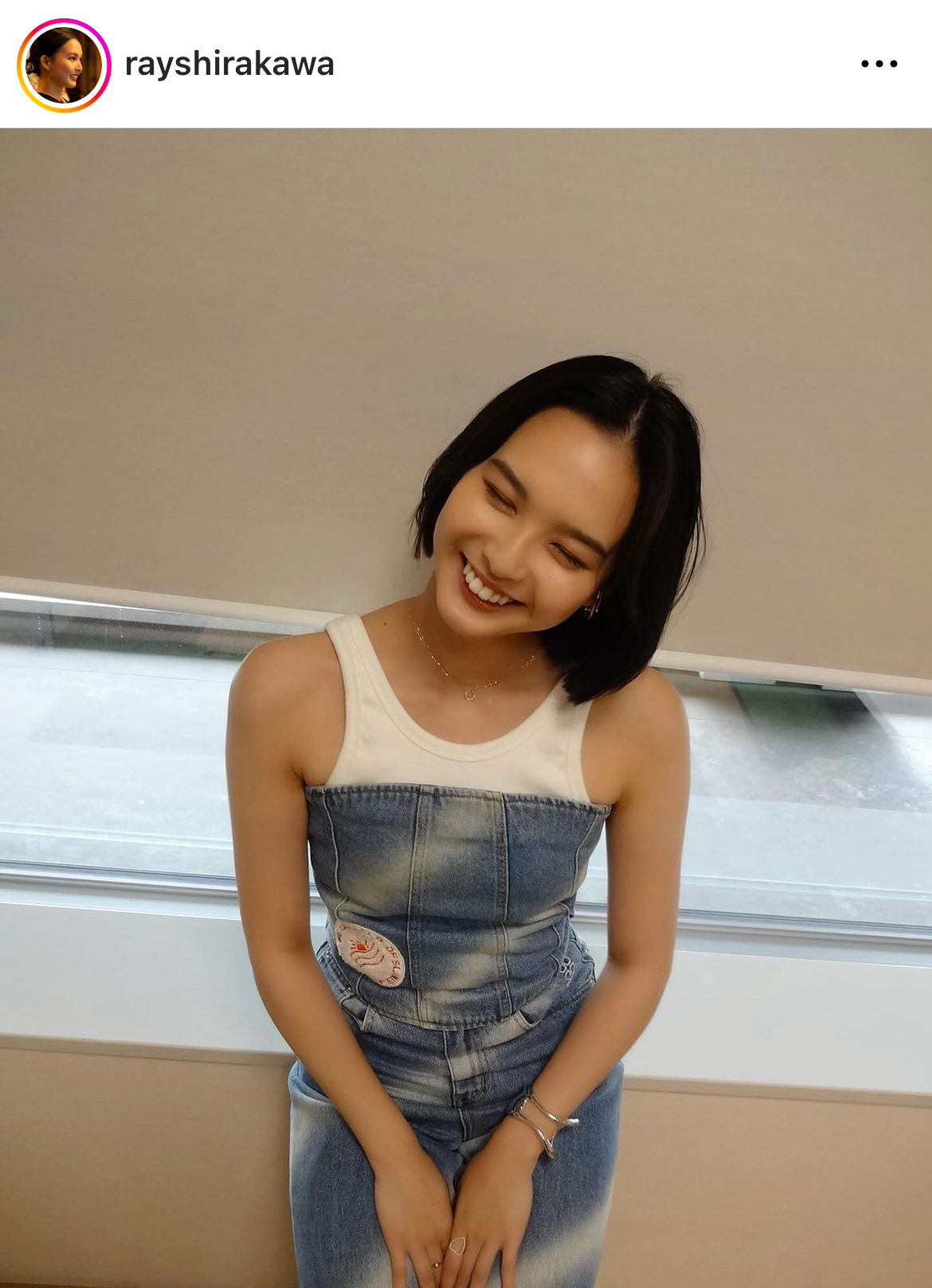 白河れいのインスタグラムから