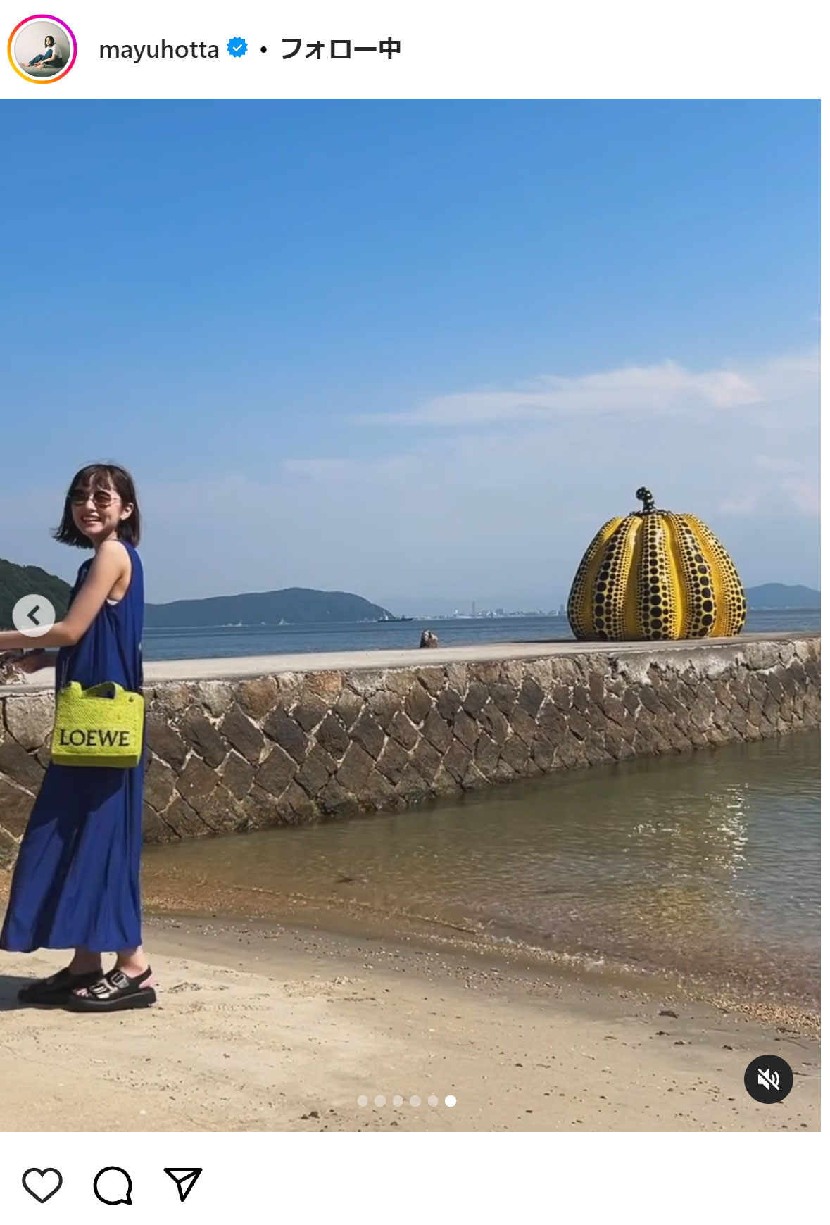 堀田真由のインスタグラムから