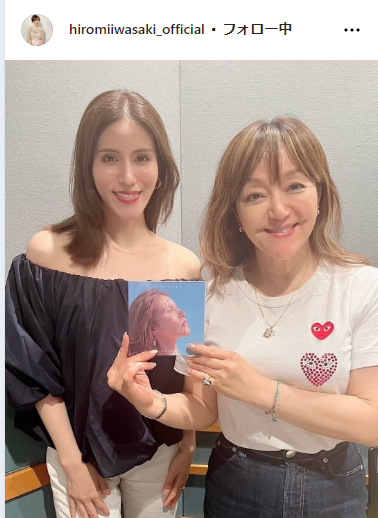 岩崎宏美のインスタグラムから
