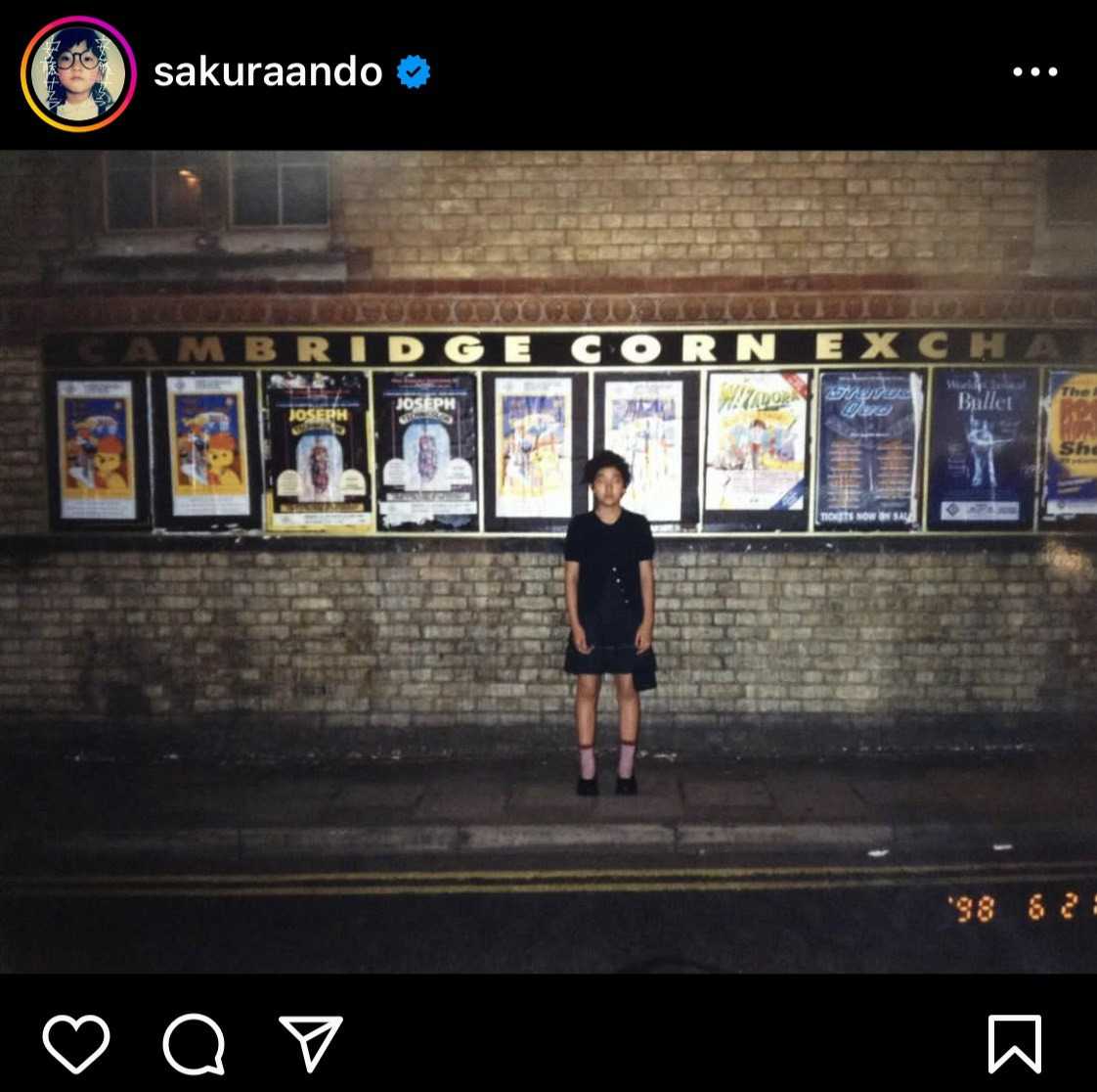 安藤サクラのインスタグラムから