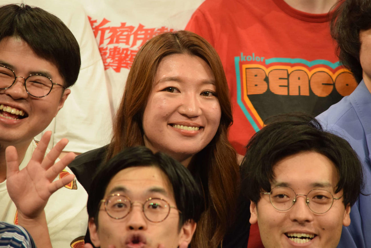 ABCお笑いグランプリ決勝進出を決めたやました（撮影・阪口孝志）