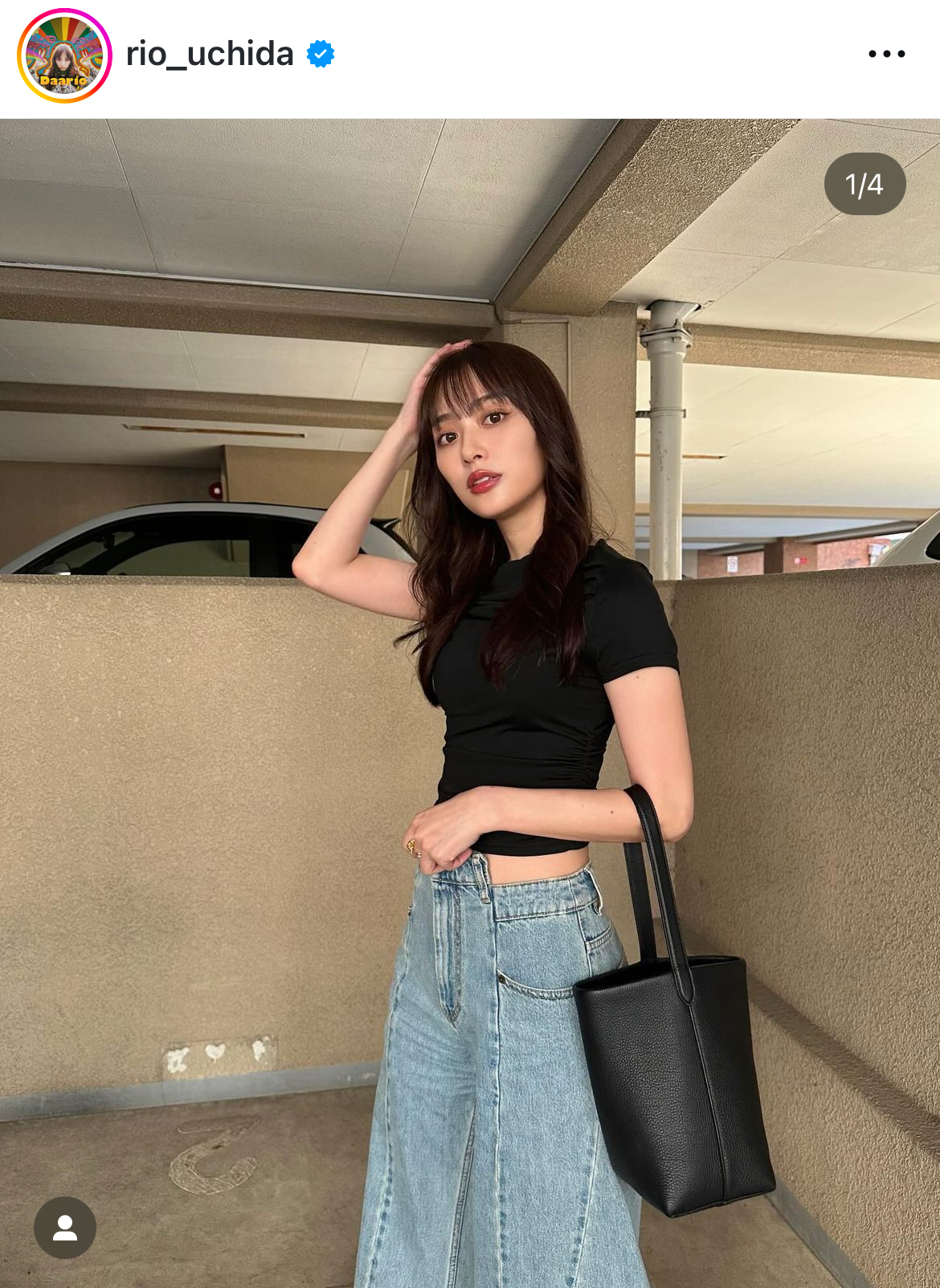 内田理央のインスタグラムから
