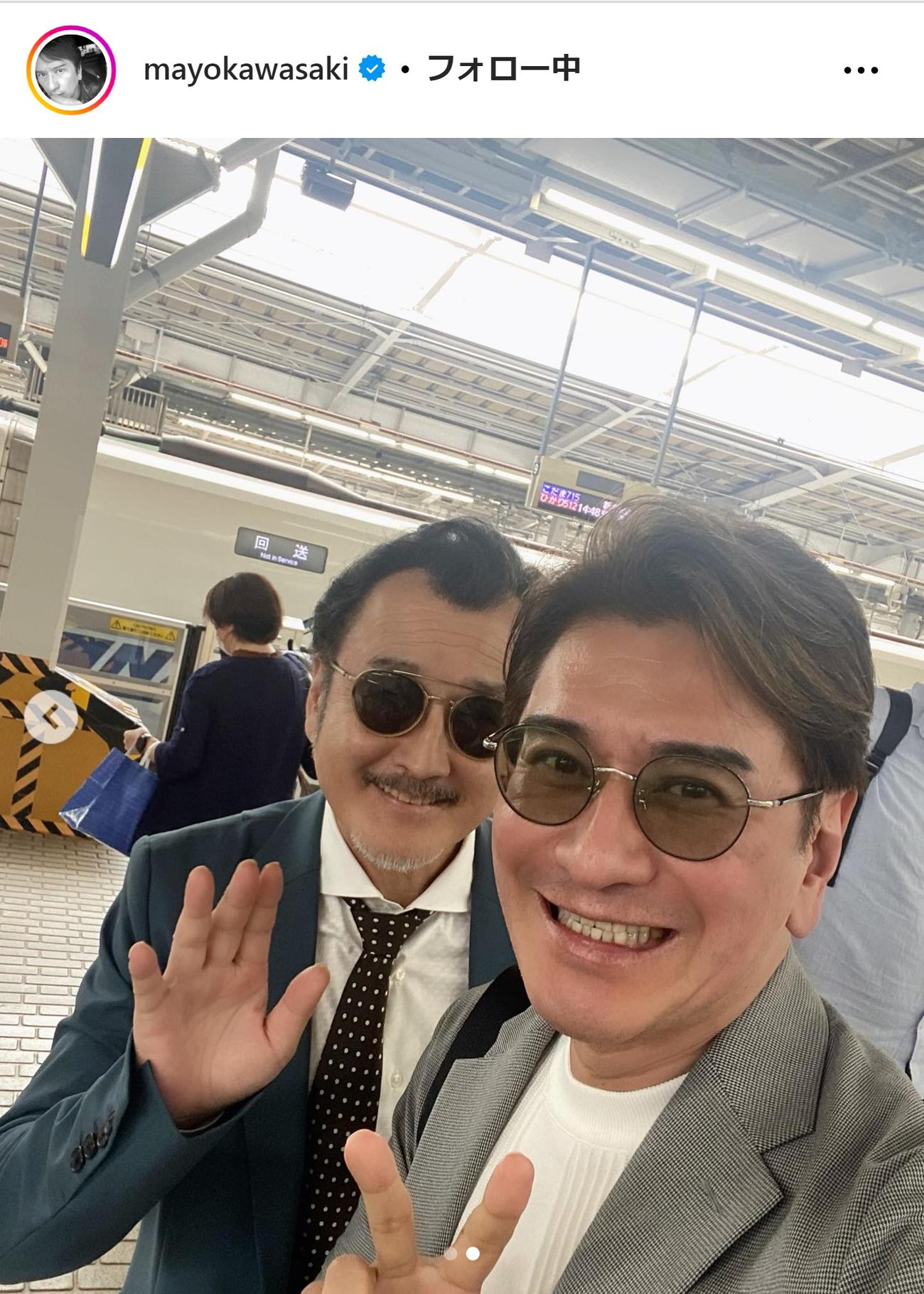 川崎麻世のインスタグラムから