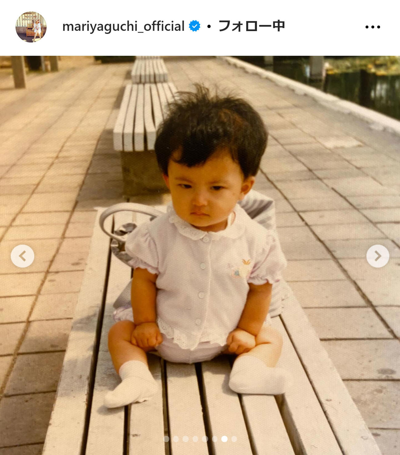 矢口真里のインスタグラムから