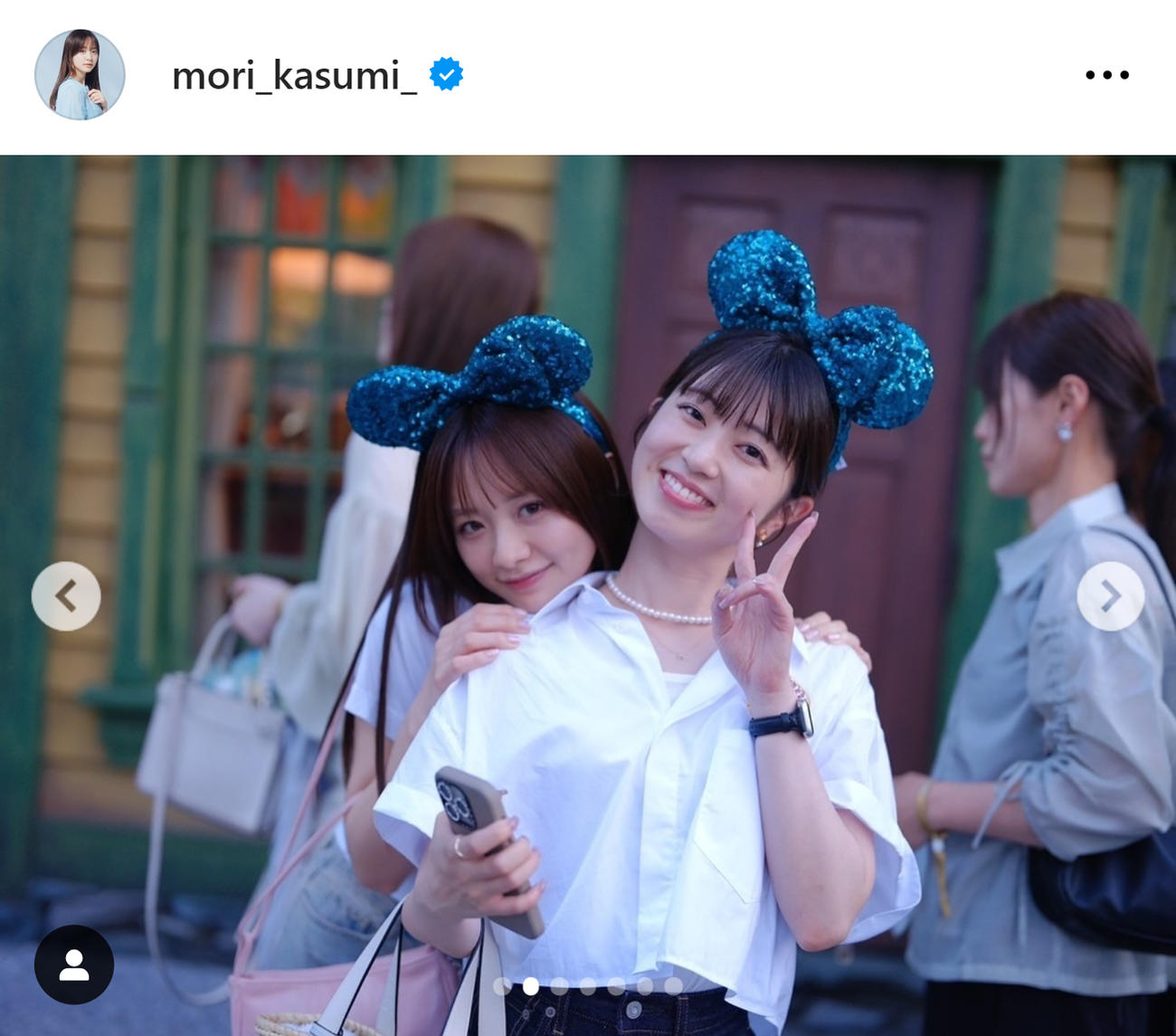 森香澄のインスタグラムから