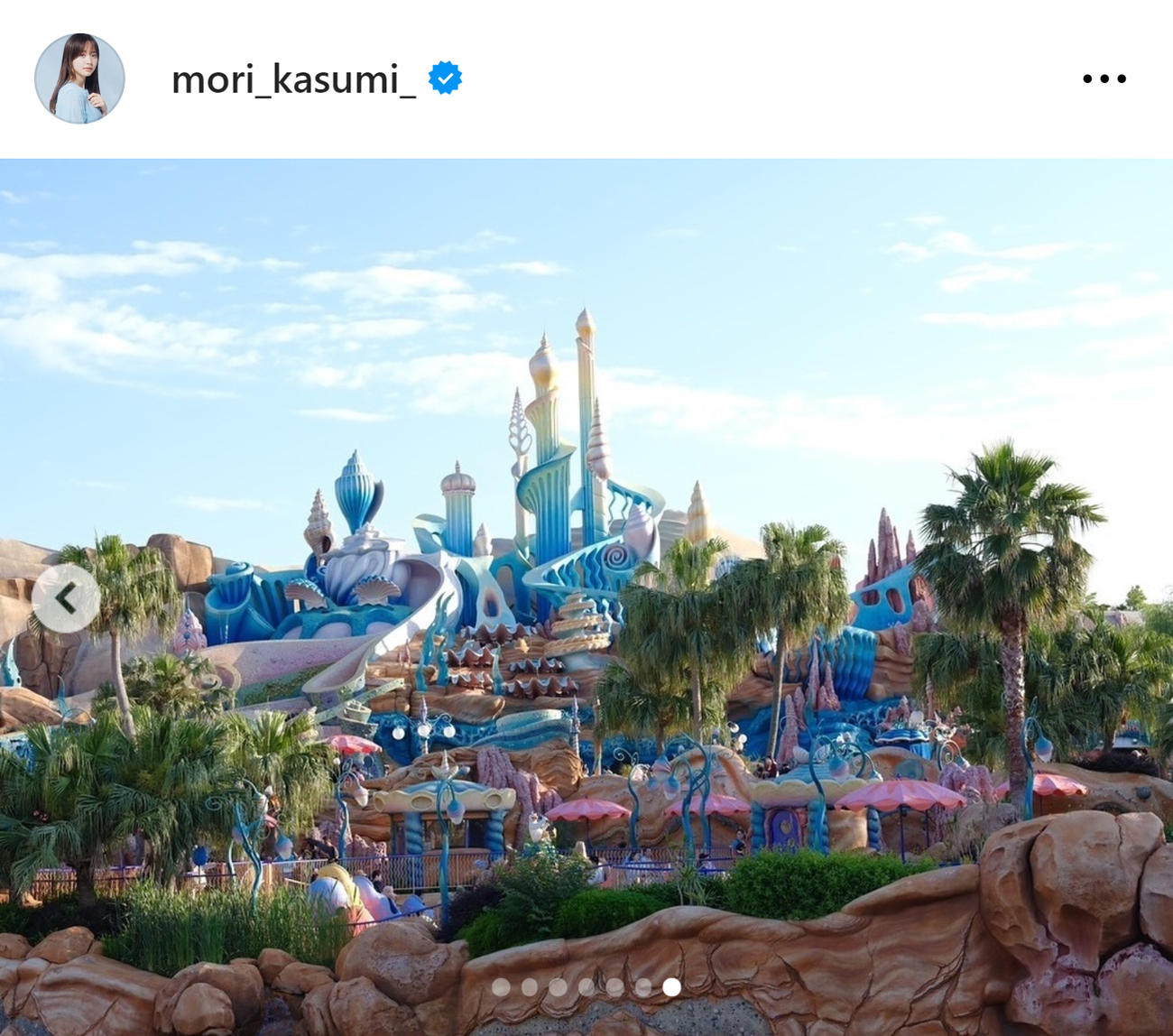 森香澄のインスタグラムから